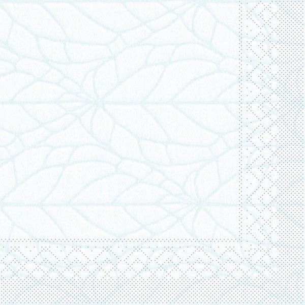 Tissue Serviette Kreta in Sky, 40 x 40 cm, 100 Stück - Mank