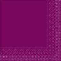 Tissue Serviette Aubergine, 20 x 20 cm, 300 Stück - Mank Tissue Serviette Aubergine, 20 x 20 cm, 300 Stück - Mank