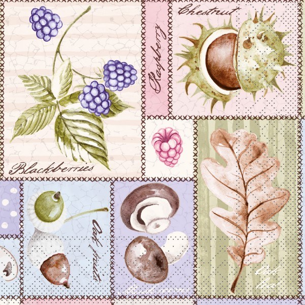 Tissue Serviette Jerry, 33 x 33 cm, 100 Stück - Mank