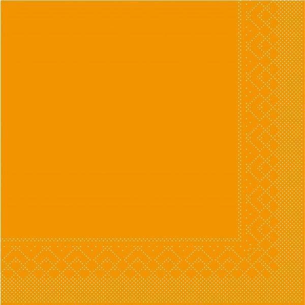 Tissue Serviette Curry, 40 x 40 cm, 100 Stück - Mank