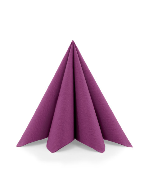 Airlaid Serviette Amethyst, 40 x 40 cm, 50 Stück - Mank