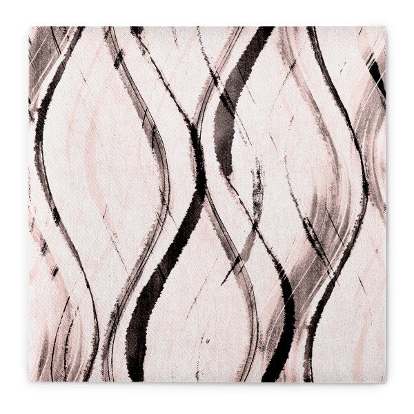 Airlaid Serviette Albi in Rosé-Schwarz, 40 x 40 cm, 50 Stück - Mank