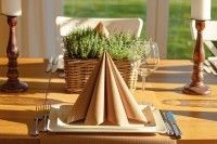 Airlaid Serviette Malaga (Prägedruck) in Naturbraun 40 x 40 cm, 50 Stück - Mank Airlaid Serviette Malaga (Prägedruck) in Naturbraun 40 x 40 cm, 50 Stück - Mank