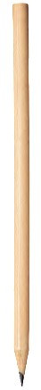Bleistift unlackiert, Naturbraun, 1000 Stück - PG PrimeGuest SUPPLY