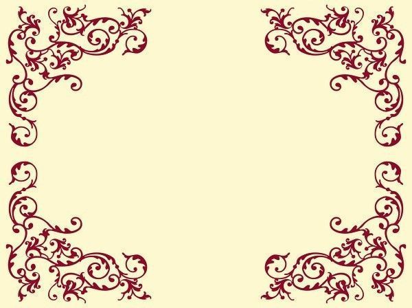 Airlaid Tischset Pomp in Creme-Bordeaux, 40 x 30cm, 100 Stück - Mank