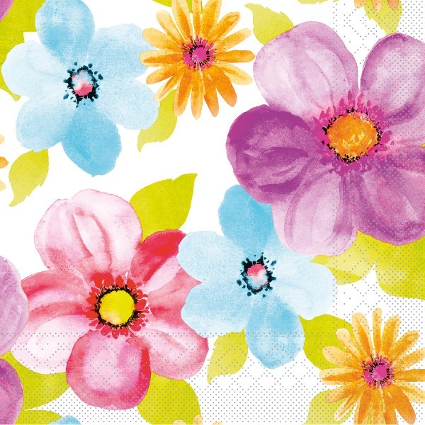 Tissue Serviette Luana, 33 x 33 cm, 100 Stück - Mank