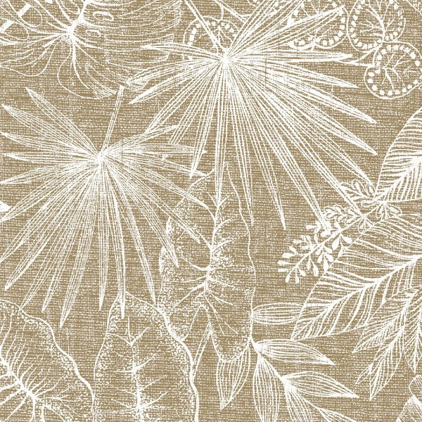 Airlaid Serviette Kona in Braun, 40 x 40 cm, 50 Stück - Mank