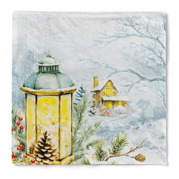 Tissue Serviette Ruth, 40 x 40 cm, 100 Stück - Mank