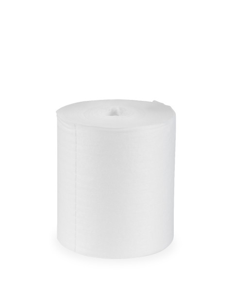 Reinigungstuch M-Wipes aus Spunlace 50 gsm Weiß, 17x25 cm ca. 200 Abrisse, 1 Rolle - Mank