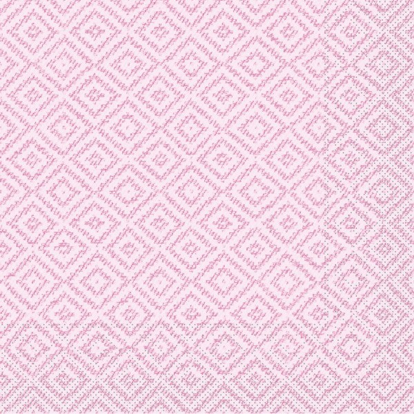 Tissue Serviette Lagos-Base in Hellbeeere 33 x 33 cm, 100 Stück - Mank