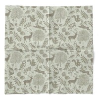 Vorschau: Tissue Serviette Forest Olivgrün-Grau, 33 x 33 cm, 3-lagig, 100 Stück - Mank Vorschau: Tissue Serviette Forest Olivgrün-Grau, 33 x 33 cm, 3-lagig, 100 Stück - Mank