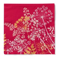 Tissue Serviette Gordon in Bordeaux, 33 x 33 cm, 100 Stück - Mank Tissue Serviette Gordon in Bordeaux, 33 x 33 cm, 100 Stück - Mank