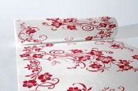 Airlaid Tischläufer Katja in Bordeaux, 40 cm x 24 m , 1 Stück - Mank Airlaid Tischläufer Katja in Bordeaux, 40 cm x 24 m , 1 Stück - Mank