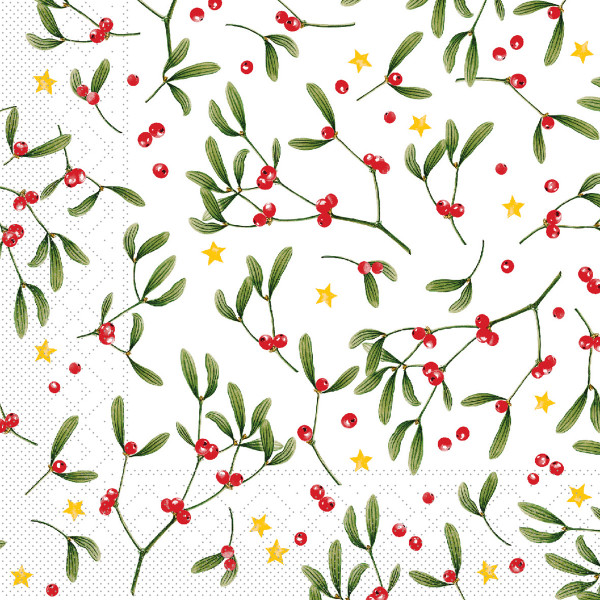 Tissue Serviette Leni, 33 x 33 cm, 100 Stück - Mank