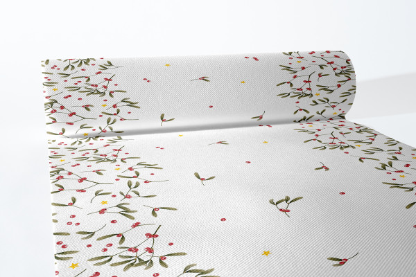 Airlaid Tischläufer Leni, 40 cm x 24 m , 1 Stück - Mank