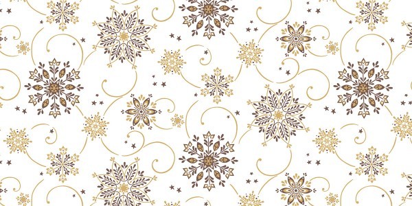Airlaid Tischläufer Cristal in Braun-Gold, 40 cm x 24 m , 1 Stück - Mank