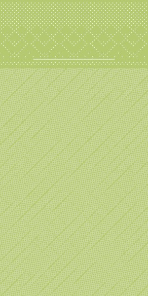 Tissue Deluxe Besteckservietten Kiwi, 40 x 40 cm, 75 Stück - Mank