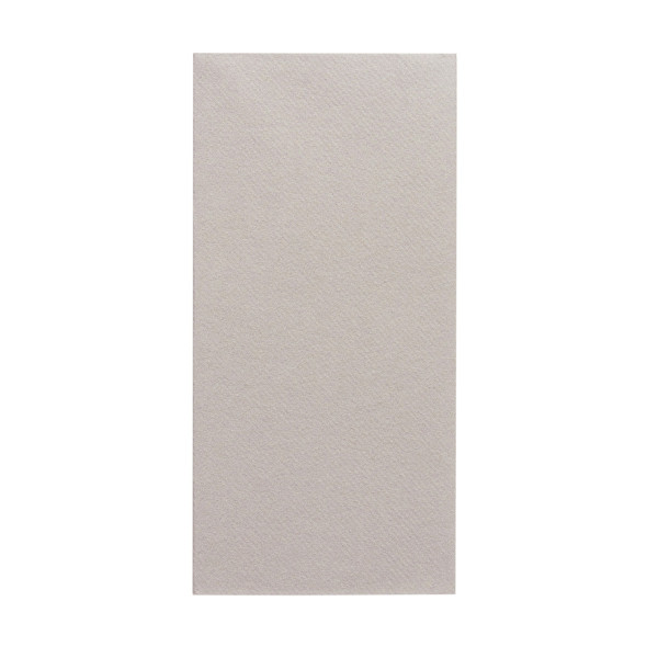 Airlaid Serviette Beige Grey, 40 x 40 cm, 1/8- Falz, 50 Stück - Mank