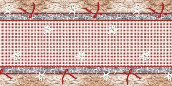 Airlaid Tischläufer Almblick, 40 cm x 24 m , 1 Stück - Mank