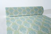 Airlaid Tischläufer Doris in Grün-Blau, 40 cm x 24 m, 1 Stück - Mank Airlaid Tischläufer Doris in Grün-Blau, 40 cm x 24 m, 1 Stück - Mank