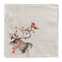 Tissue Serviette Knut, 33 x 33 cm, 100 Stück - Mank Tissue Serviette Knut, 33 x 33 cm, 100 Stück - Mank