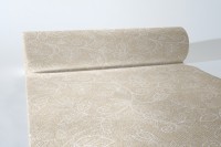 Airlaid Tischläufer Darlyn in Hellbraun, 40 cm x 24 m , 1 Stück - Mank Airlaid Tischläufer Darlyn in Hellbraun, 40 cm x 24 m , 1 Stück - Mank