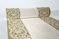 Airlaid Tischläufer Pascal in Gold-Creme, 40 cm x 24 m , 1 Stück - Mank Airlaid Tischläufer Pascal in Gold-Creme, 40 cm x 24 m , 1 Stück - Mank