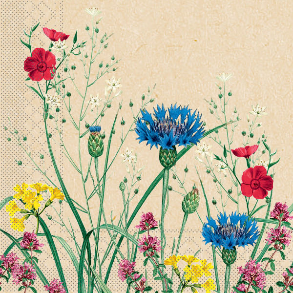 Tissue Serviette Edith, 33 x 33 cm, 100 Stück - Mank