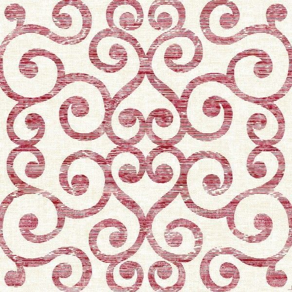 Spanlin Serviette Nova in Bordeaux-Creme, 40 x 40 cm, 30 Stück - Mank