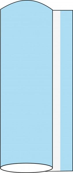 Airlaid Tischdeckenrolle Sky, 80 cm x 40 m , 1 Stück - Mank