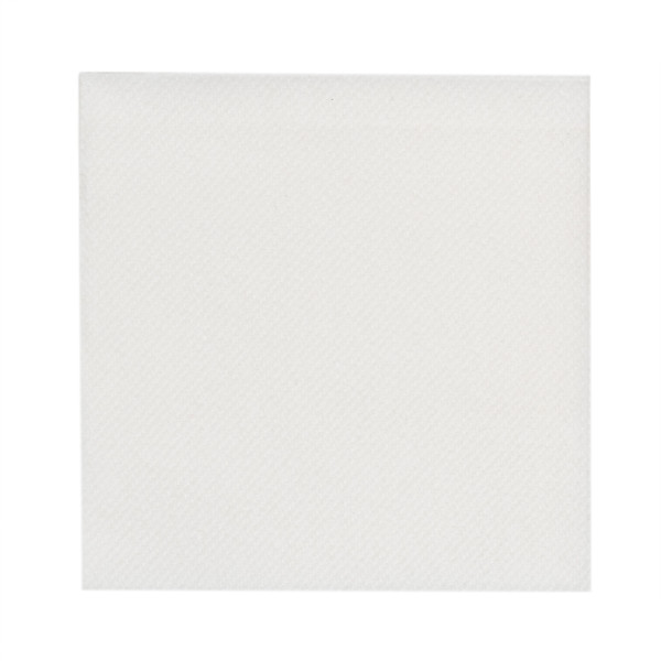 Airlaid Serviette Weiss, 24 x 24 cm, 100 Stück - Mank