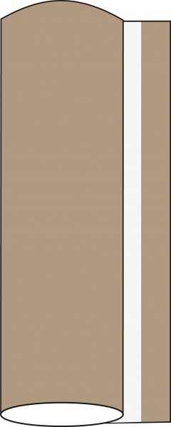 Airlaid Tischdeckenrolle Beige Grey, 120 cm x 25 m, 1 Stück - Mank