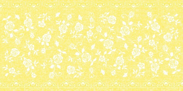 Airlaid Tischläufer Lace in Gelb, 40 cm x 24 m , 1 Stück - Mank