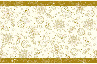 Airlaid Tischläufer Milan in Champagner-Gold, 40 cm x 24 m , 1 Stück - Mank Airlaid Tischläufer Milan in Champagner-Gold, 40 cm x 24 m , 1 Stück - Mank