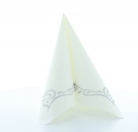 Vorschau: Airlaid Serviette Colour Line in Silber, 40 x 40 cm, 50 Stück - Mank Vorschau: Airlaid Serviette Colour Line in Silber, 40 x 40 cm, 50 Stück - Mank