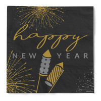 Tissue Serviette Rocky, 33 x 33 cm, 100 Stück - Mank Tissue Serviette Rocky, 33 x 33 cm, 100 Stück - Mank