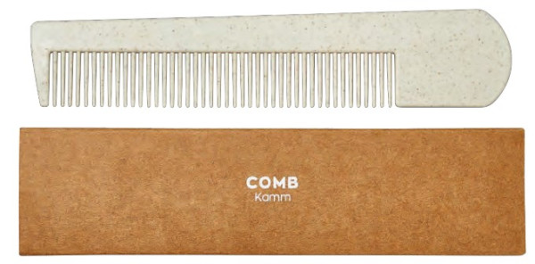 Comb Kamm aus Weizenstroh, Braune-Serie, 500 Stück - Amenities