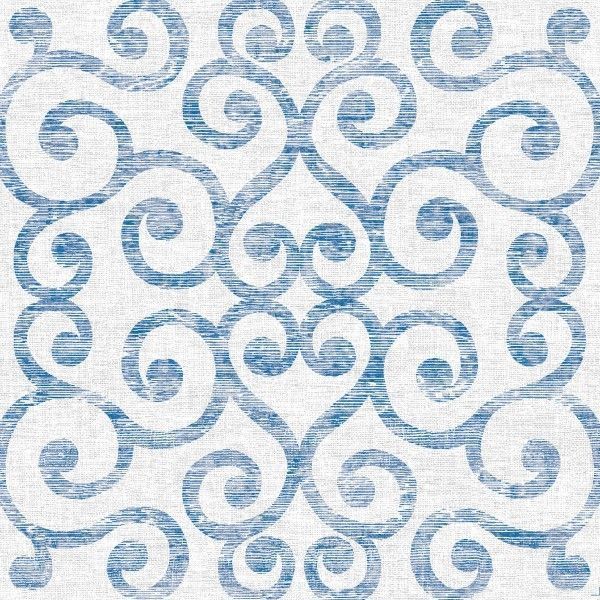 Spanlin Serviette Nova in Blau-Grau, 40 x 40 cm, 30 Stück - Mank