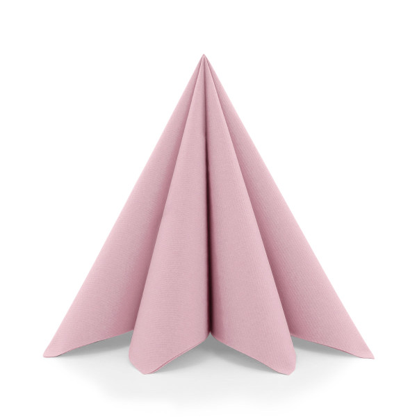 Airlaid Serviette Altrosa, 40 x 40 cm, 50 Stück - Mank