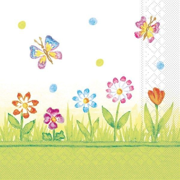 Tissue Serviette Insa, 33 x 33 cm, 100 Stück - Mank