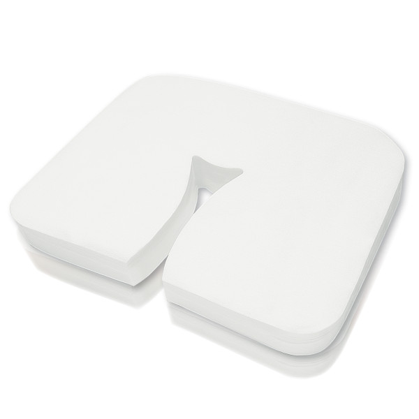 Massageliegen-Gesichtsauflagen aus Vlies Bio 350x280 mm, 100 Stück