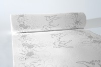 Airlaid Tischläufer Hochzeit in Hellgrau-Silber 40 cm x 24 m , 1 Stück - Mank Airlaid Tischläufer Hochzeit in Hellgrau-Silber 40 cm x 24 m , 1 Stück - Mank