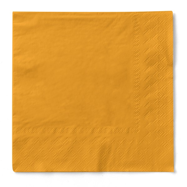 Tissue Serviette Curry, 24 x 24 cm, 150 Stück - Mank