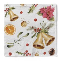 Tissue Serviette Marianne, 33 x 33 cm, 3-lagig, 100 Stück - Mank Tissue Serviette Marianne, 33 x 33 cm, 3-lagig, 100 Stück - Mank