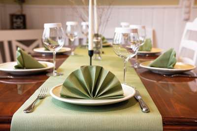 Mank Coffee Time Servietten Bordeaux - 100 Stück 33x33cm 3-lagig