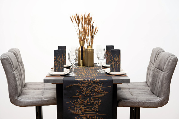 Airlaid Tischläufer David, 40 cm x 24 m, 1 Stück - Mank