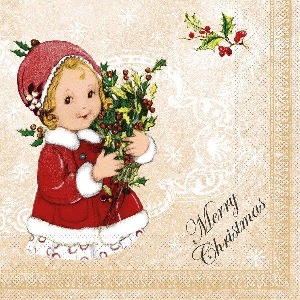 Tissue Serviette Wiebke, 33 x 33 cm, 100 Stück - Mank
