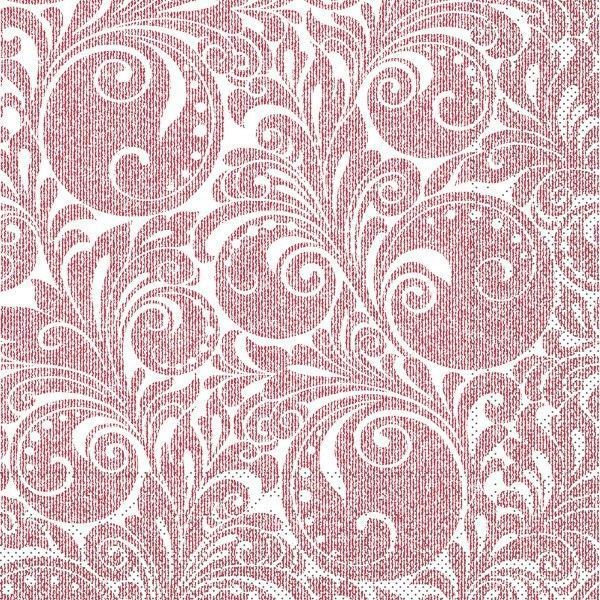 Tissue Serviette Jordan in Bordeaux, 40 x 40 cm, 100 Stück - Mank