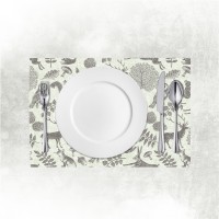 Airlaid Tischset Forest in Olivgrün-Grau, 40 x 30 cm, 100 Stück - Mank Airlaid Tischset Forest in Olivgrün-Grau, 40 x 30 cm, 100 Stück - Mank