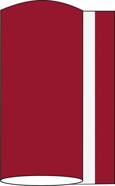 Airlaid Tischband Bordeaux 20 cm x 20 m , 1 Stück - Mank